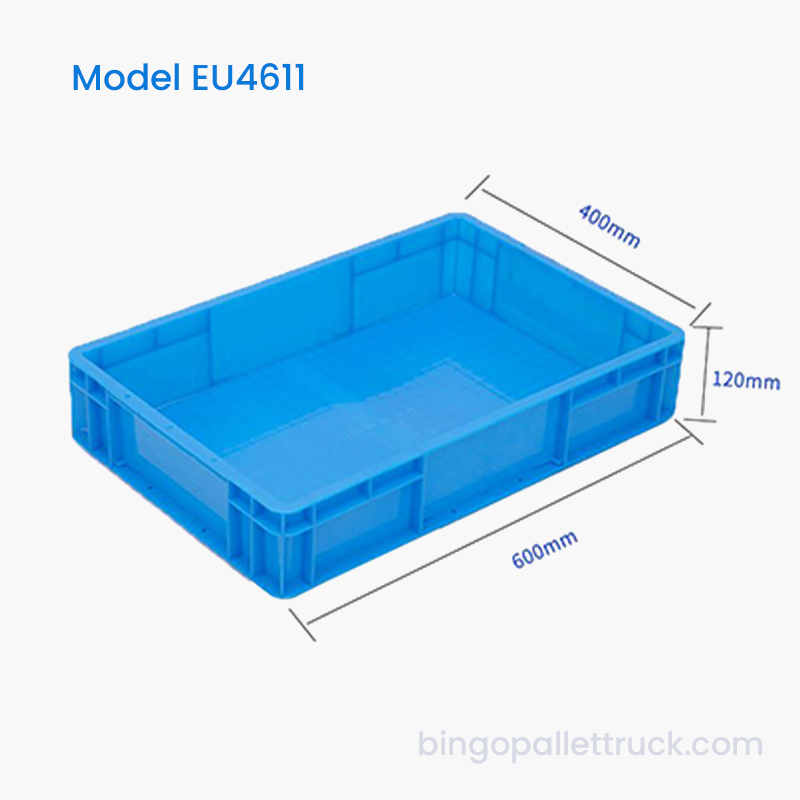 Tong Plastik EU 22L untuk Logistik Buah dan Sayuran
