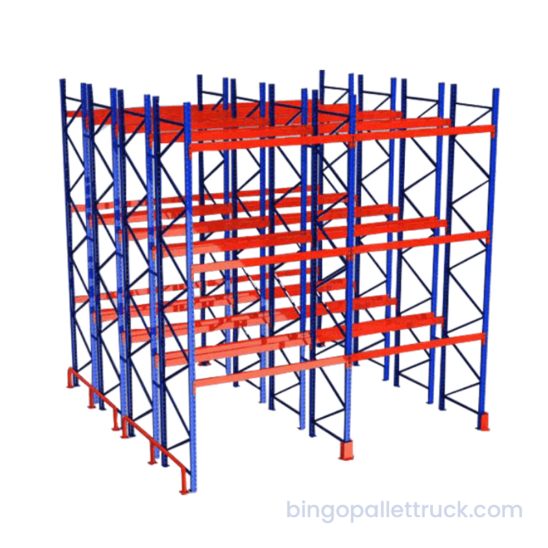 Racking Double Deep Tersuai untuk Penyelesaian Storan Ketumpatan Tinggi Selektif Bertugas Berat