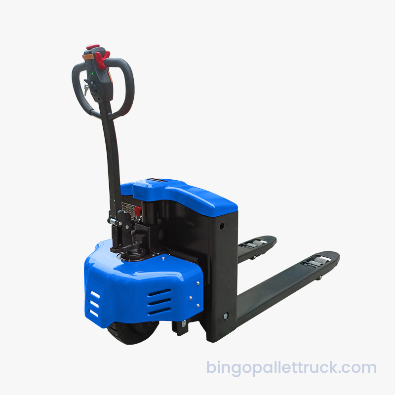 Lori Pallet Walkie Elektrik Tugas Berat 3000kg