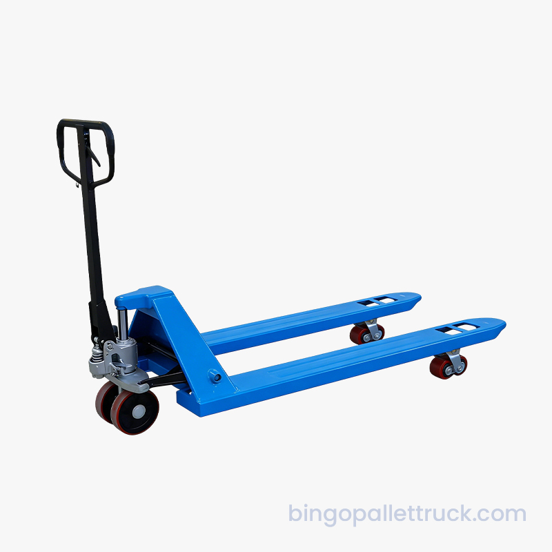 2500kg Hand Pallet Trak Heavy Duty Manual Pallet Jack untuk Pengendalian Bahan Beban Berat